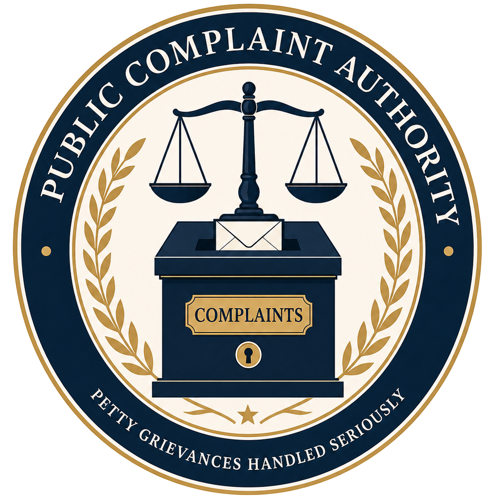 Public Complaint Authority Seal